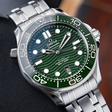 omega seamaster professional diver 300m in green|Omega Seamaster 300 professional price.